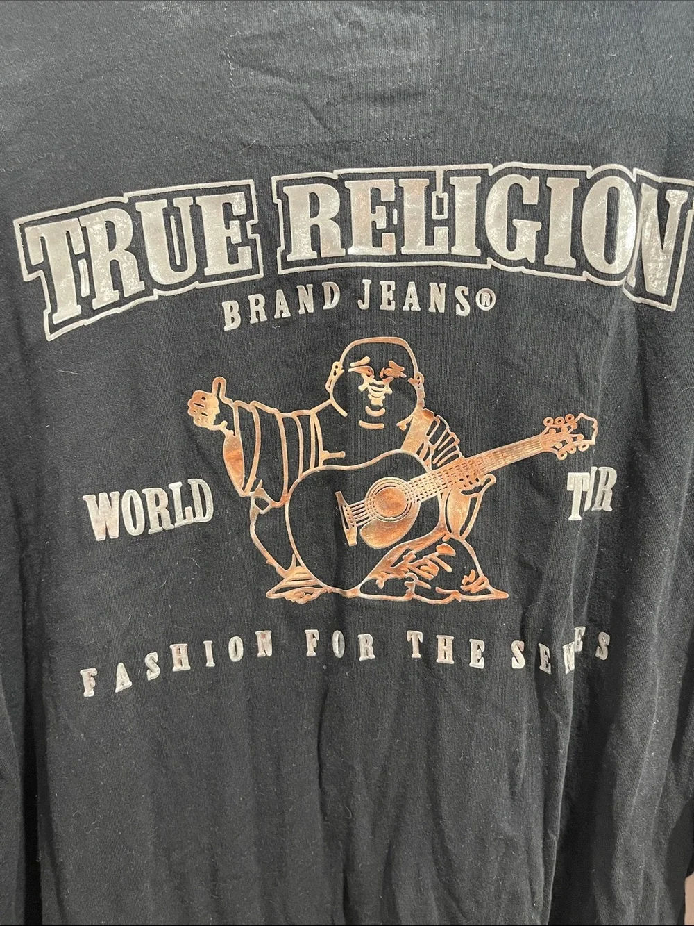 Men’s True Religion - Black Long Sleeve Shirt XXXL